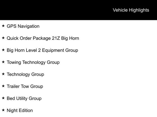 2025 Ram 1500 Big Horn