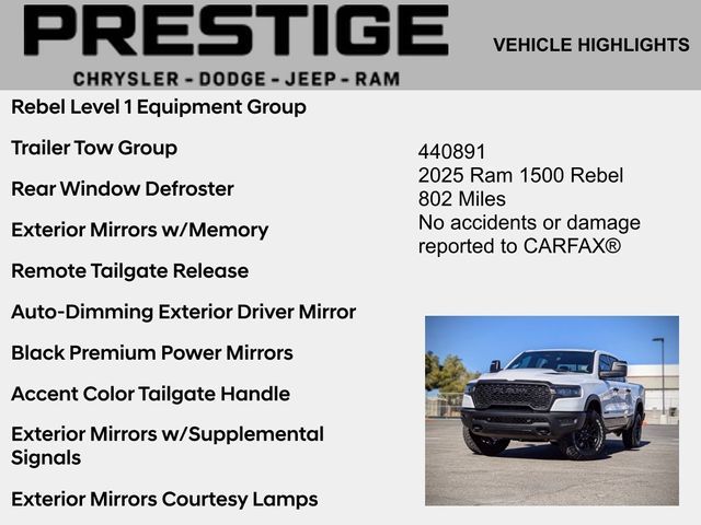 2025 Ram 1500 Rebel