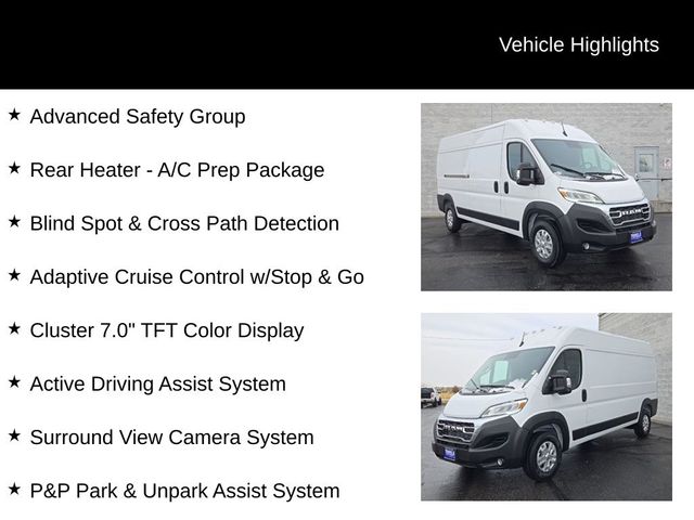 2025 Ram ProMaster Cargo Van SLT