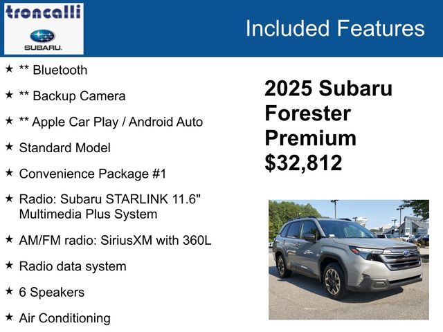 2025 Subaru Forester Premium