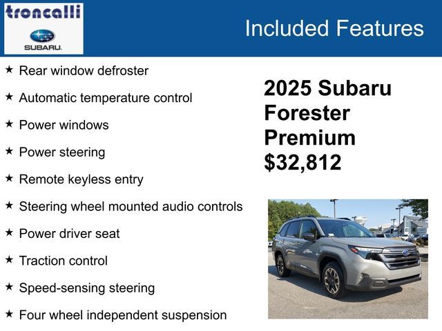 2025 Subaru Forester Premium