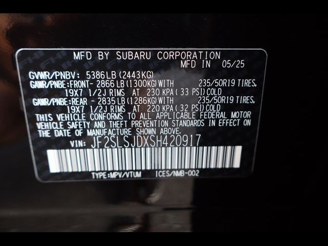 2025 Subaru Forester Sport Hybrid