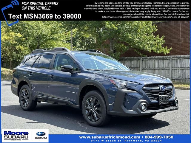 2025 Subaru Outback Onyx Edition