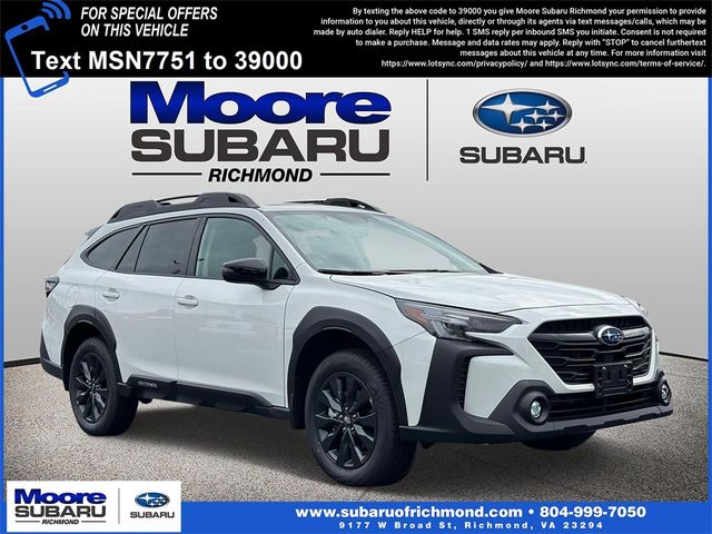 2025 Subaru Outback Onyx Edition