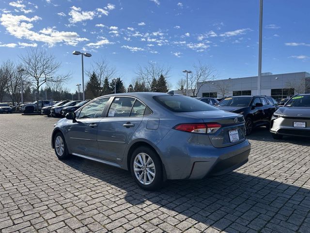 2025 Toyota Corolla Hybrid LE