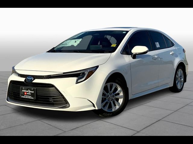 2025 Toyota Corolla Hybrid XLE