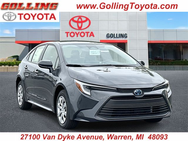 2025 Toyota Corolla Hybrid LE