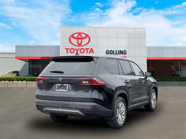 2025 Toyota Grand Highlander Platinum