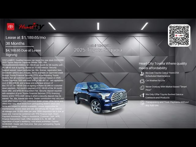 2025 Toyota Sequoia Capstone