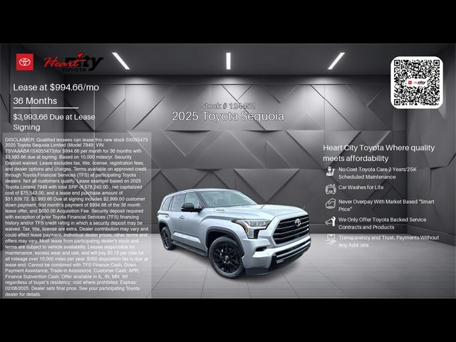 2025 Toyota Sequoia Limited