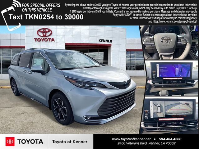 2025 Toyota Sienna Platinum