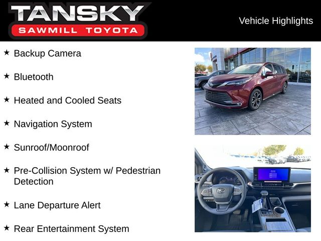 2025 Toyota Sienna Platinum