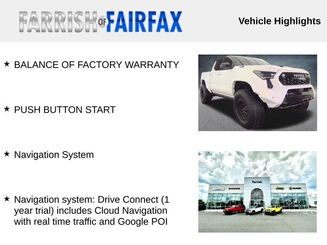 2025 Toyota Tacoma 4WD 