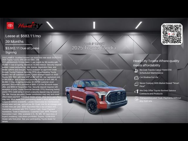 2025 Toyota Tundra SR5