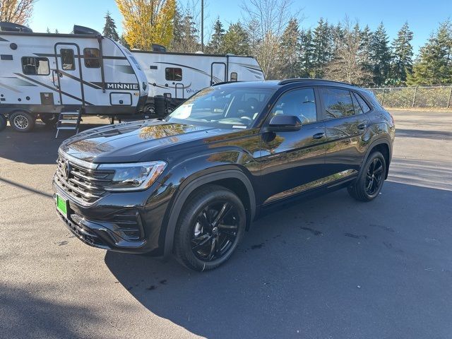 2025 Volkswagen Atlas Cross Sport 2.0T SEL R-Line Black