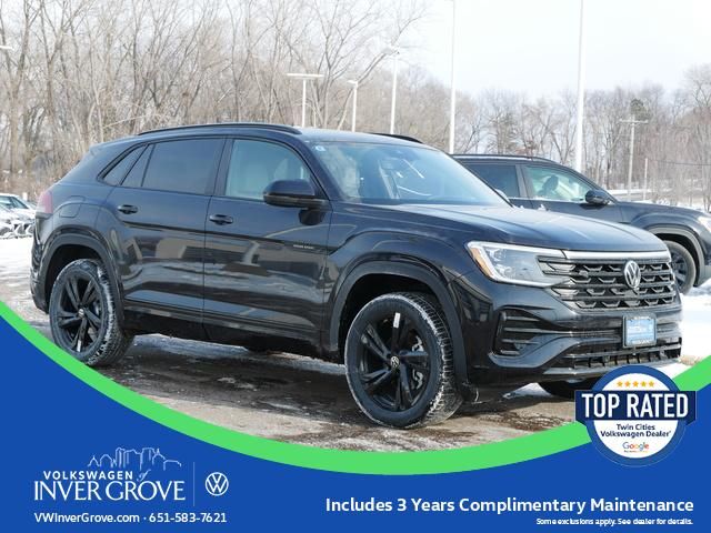 2025 Volkswagen Atlas Cross Sport 2.0T SEL R-Line Black