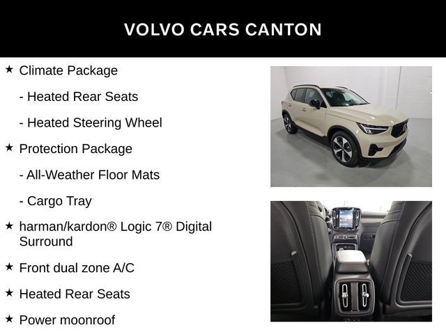 2025 Volvo XC40 Plus Dark Theme