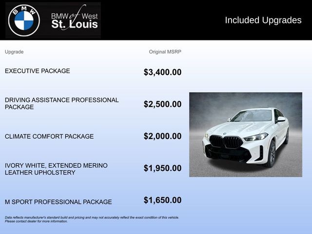 2026 BMW X6 xDrive40i