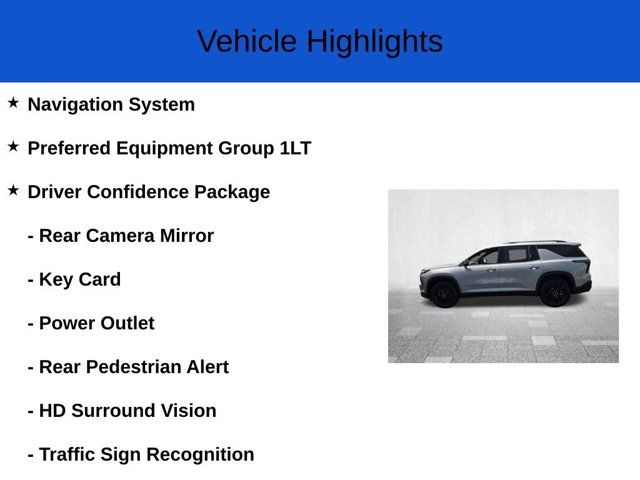 2026 Chevrolet Traverse FWD LT