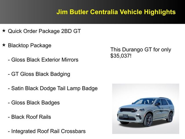 2026 Dodge Durango GT