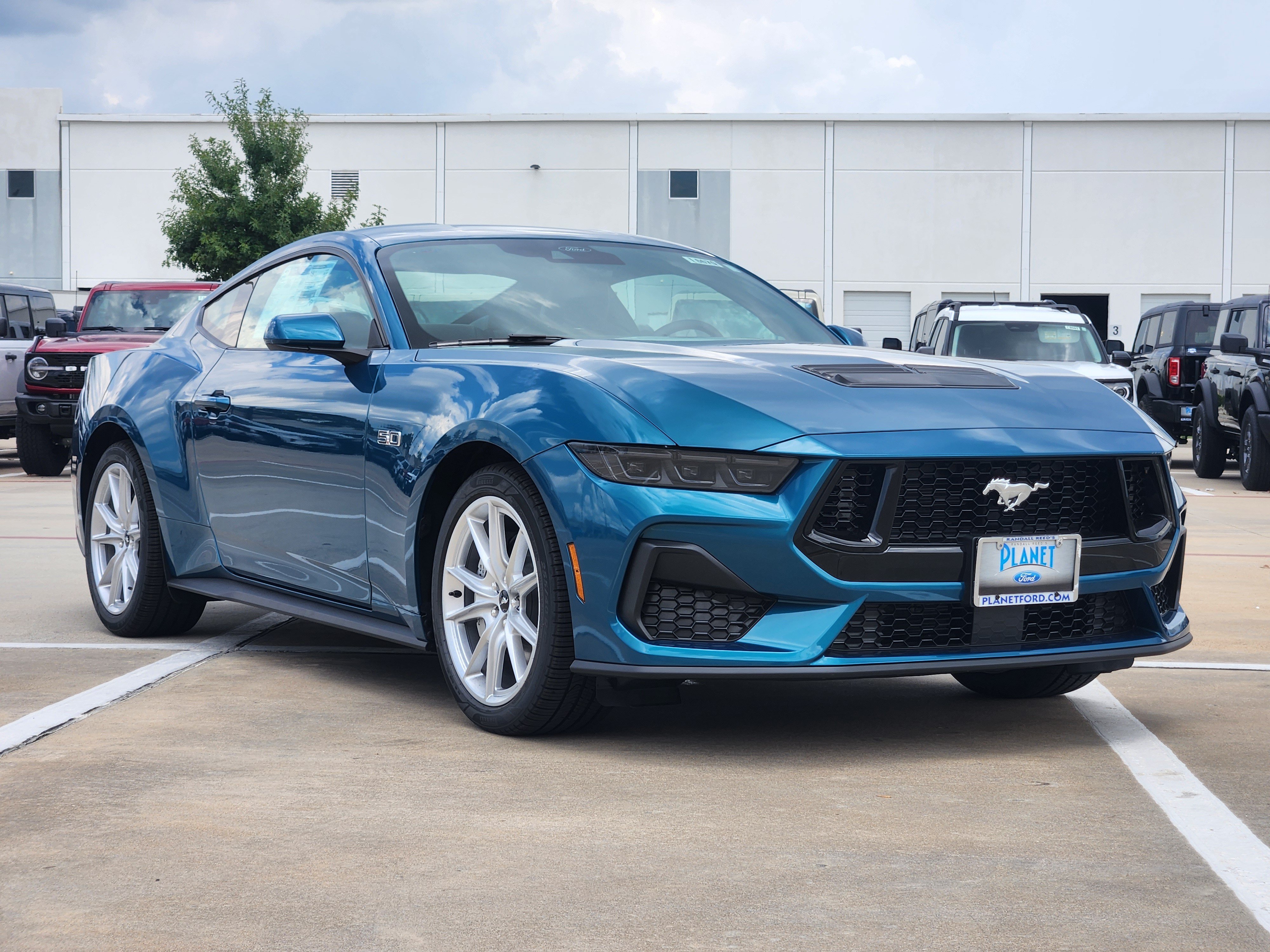 New Blue Ford Mustang GT Premium For Sale in Houston, TX | Auto