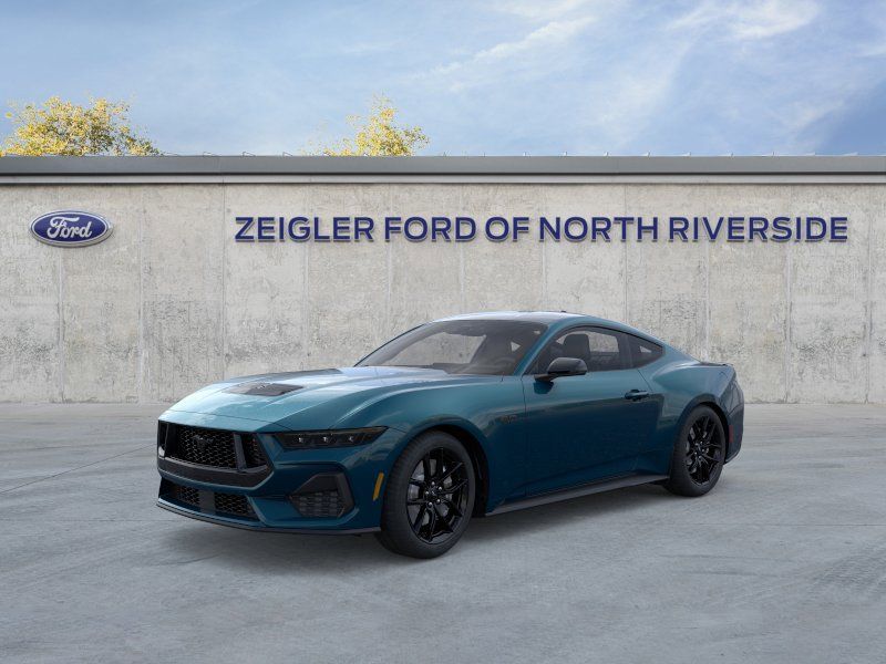 New 2024 Blue Ford Mustang Coupe For Sale in Chicago, IL | Auto