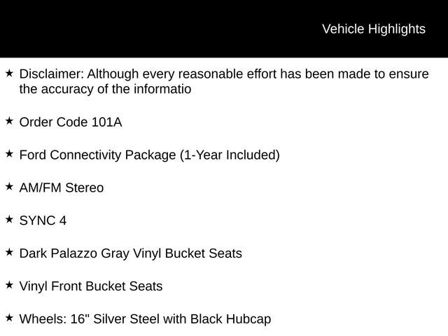 2026 Ford Transit Base
