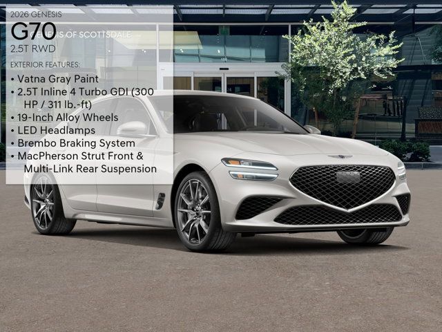 2026 Genesis G70 2.5T