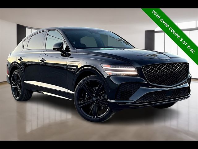 2026 Genesis GV80 Coupe 3.5T e-SC Prestige Black
