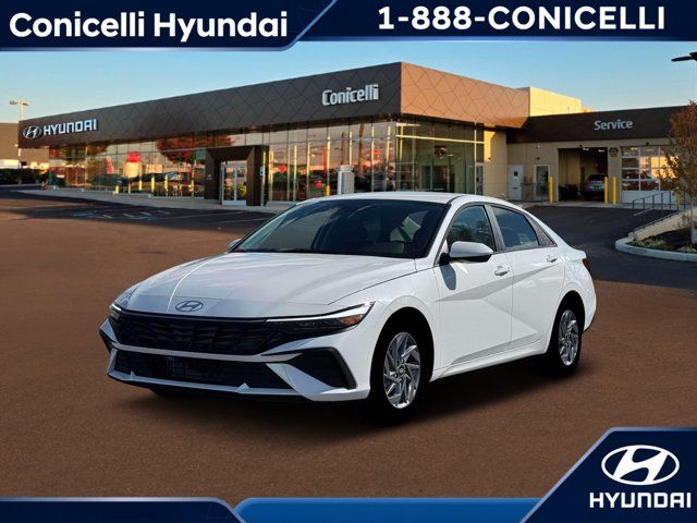 2026 Hyundai Elantra Hybrid Blue