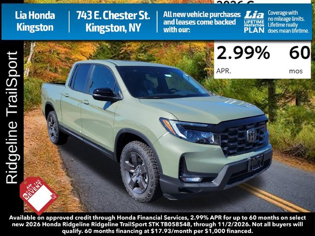 2026 Honda Ridgeline TrailSport