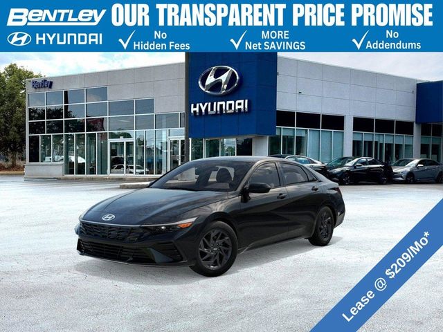 2026 Hyundai Elantra Hybrid Blue