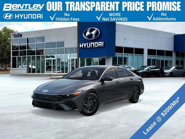 2026 Hyundai Elantra Hybrid Blue