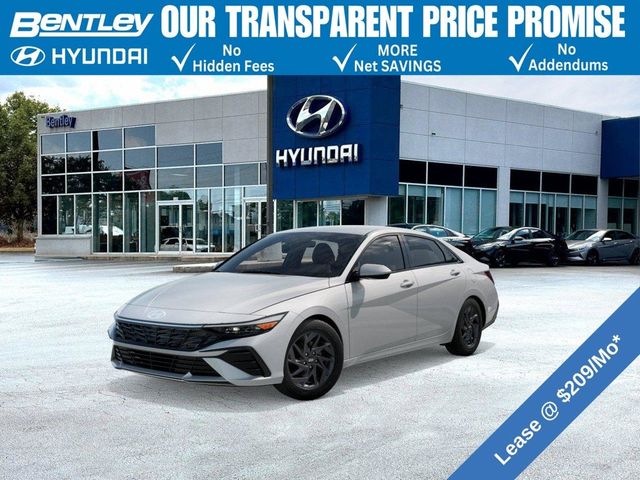 2026 Hyundai Elantra Hybrid Blue