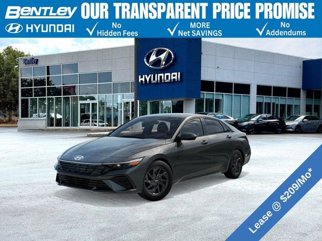 2026 Hyundai Elantra Hybrid Blue