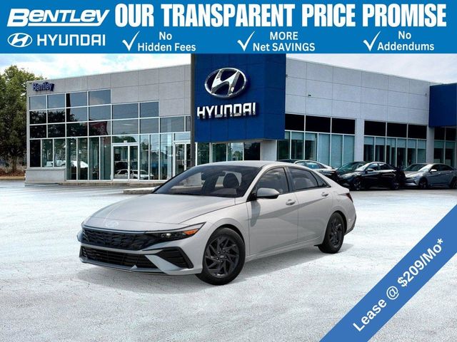 2026 Hyundai Elantra Hybrid Blue