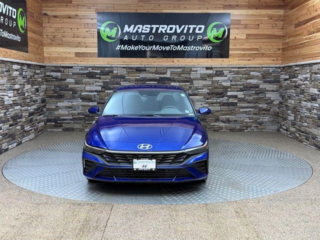 2026 Hyundai Elantra Hybrid Blue