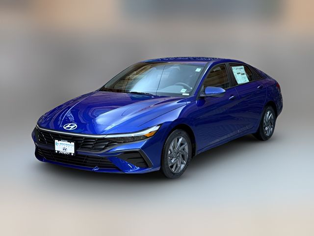 2026 Hyundai Elantra Hybrid Blue