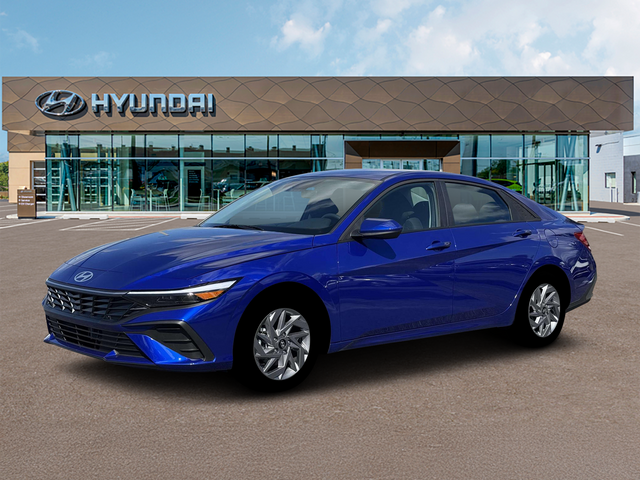 2026 Hyundai Elantra Hybrid Blue