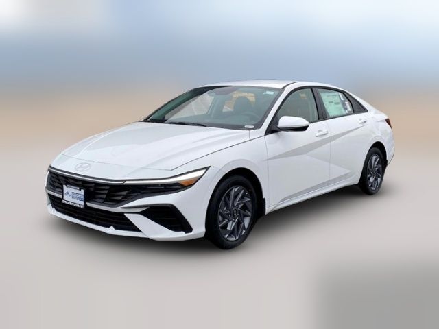 2026 Hyundai Elantra Hybrid Blue