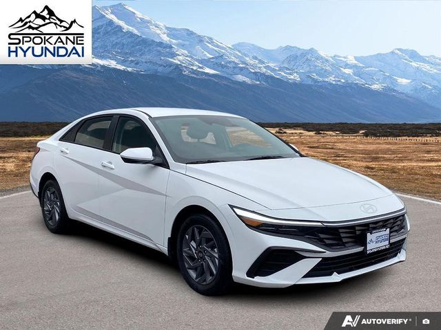 2026 Hyundai Elantra Hybrid Blue