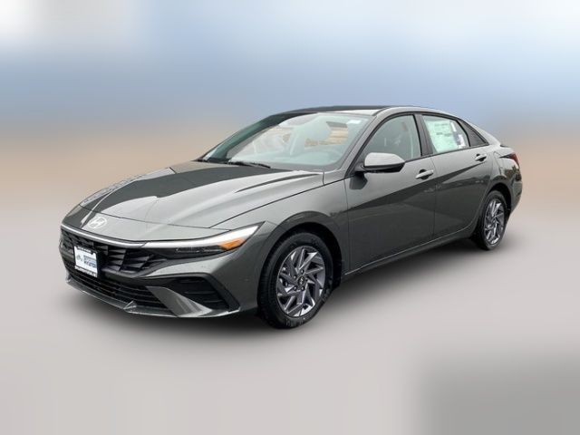 2026 Hyundai Elantra Hybrid Blue