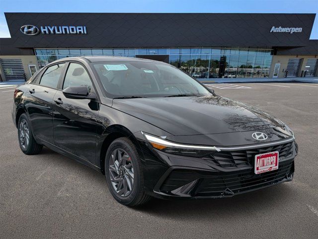 2026 Hyundai Elantra Hybrid Blue