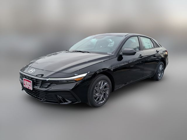 2026 Hyundai Elantra Hybrid Blue