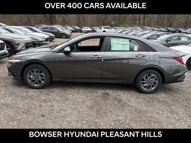 2026 Hyundai Elantra Hybrid Blue