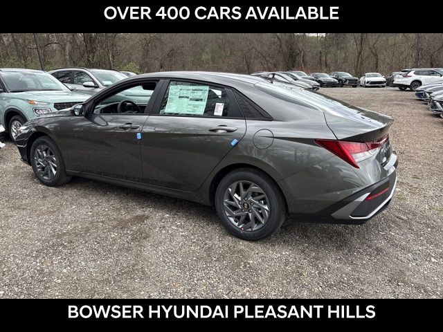2026 Hyundai Elantra Hybrid Blue