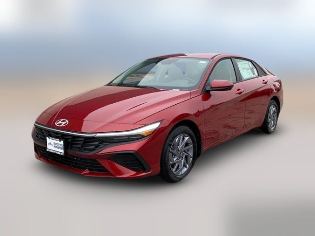 2026 Hyundai Elantra Hybrid Blue