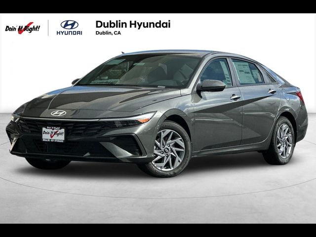 2026 Hyundai Elantra Hybrid Blue