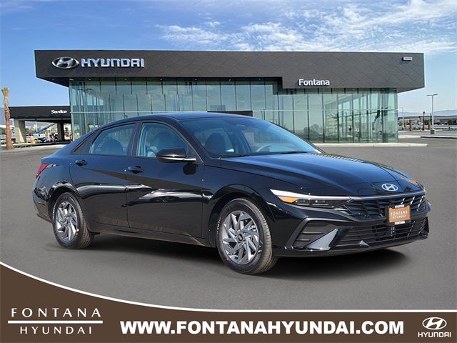 2026 Hyundai Elantra Hybrid Blue