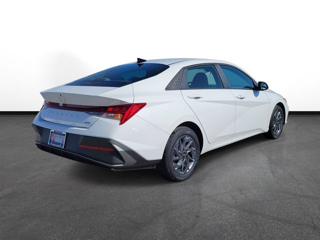 2026 Hyundai Elantra Hybrid Blue